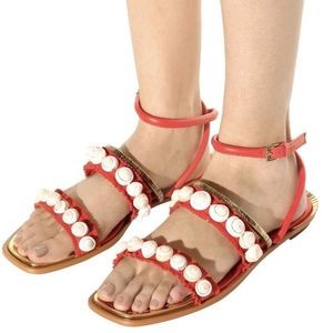 Tory Burch Sinclair shell samba leather sandals